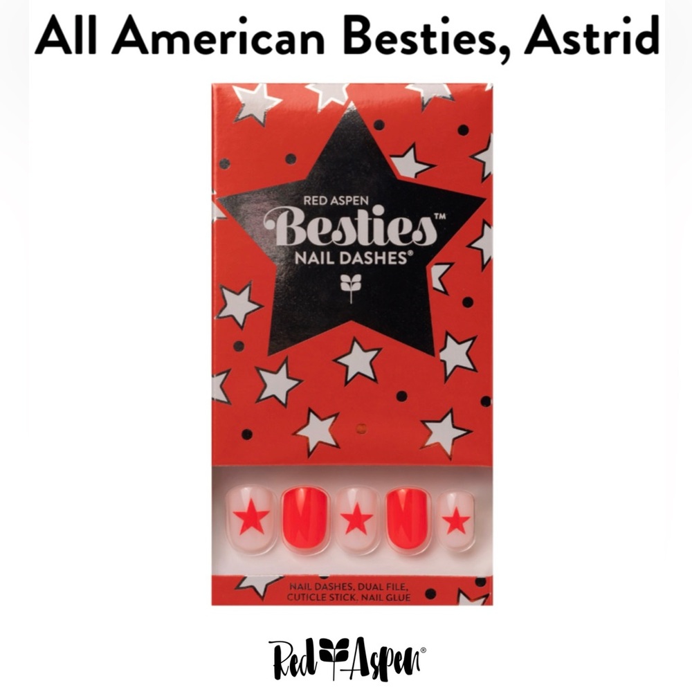 Red Aspen Nail Dashes - Red Star Design
All American Besties, Astrid b612